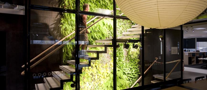 green-wall